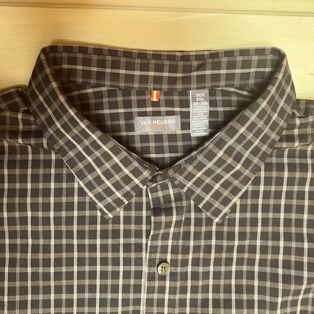Van Heusen plaid shirt